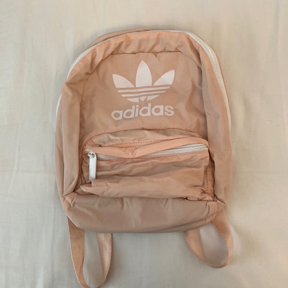 pink adidas trefoil backpack